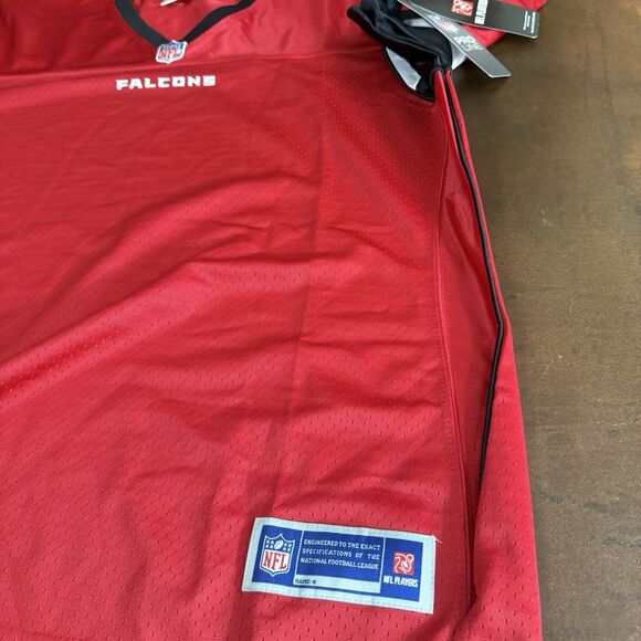 Atlanta Falcons Women's NFL Pro Line V-Neck Blank Jersey Football women's XL NWT - Picture 12 of 12